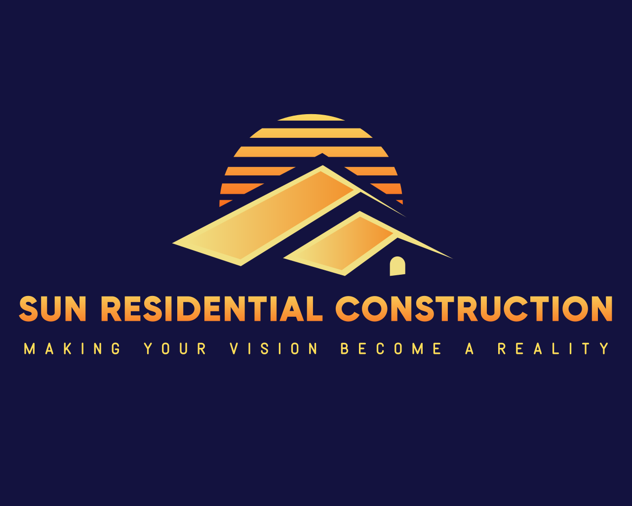 Sun Residential Construction Logo